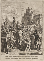 KG 05451
<br/>
Afgeluisterde complot van Aeneas en reisgezellen
<br/>
<em>Lairesse, Gerard de (1641-1711)</em>